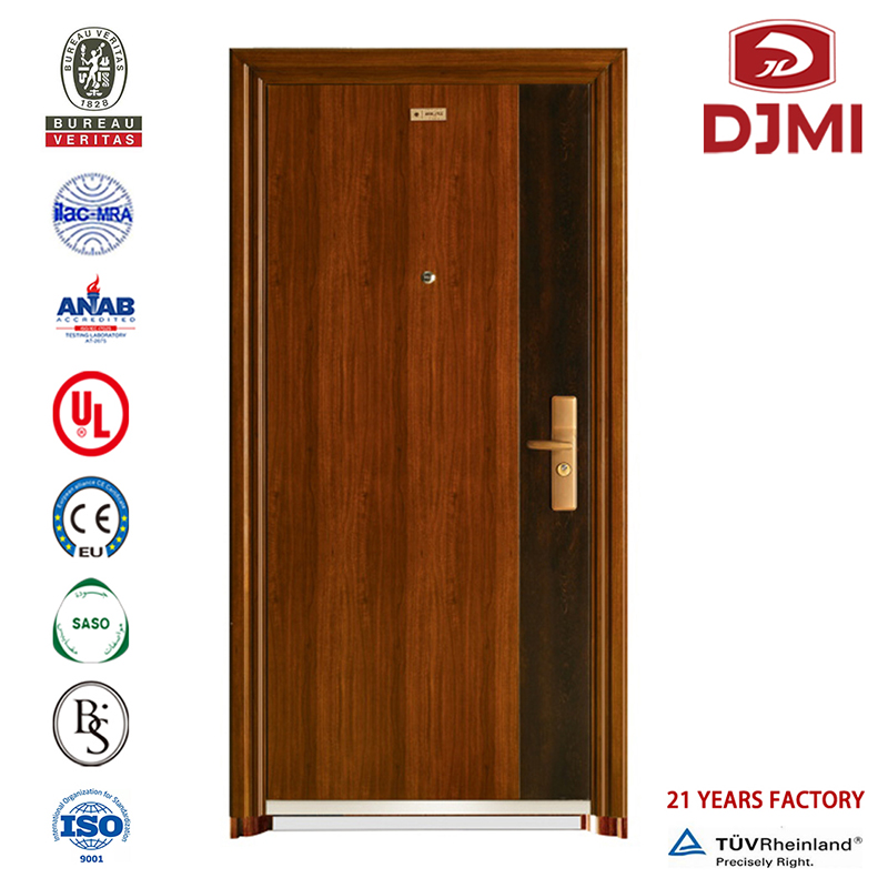 Brand New Puerta Hierro American Panel Nigeeria Exterior Steel Door Müügi Puertas De Hierro Kuuma Sale High Quality American Panel Nigeeria Välisukse Safe Room Steel Doors