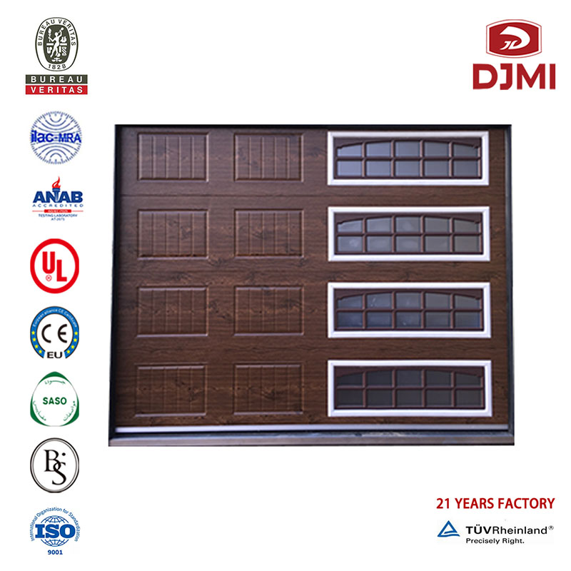 Multifunktsionaalne heliisolatsioon Alumiinium Rull up Home Garage Door Opener Professional Green Roll Upo Double Layer Aluminum Automaatne Garaage Door Uus disain Double Lay Slat Rull Rull Rulli shutter Overge Garage Door