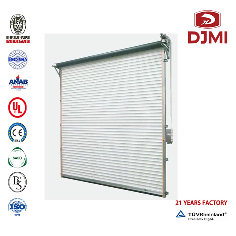 Multifunktsionaalne alumiinium rull-süstik Arage elektrilise Garaažiga uks Professional Factory Professional Factory Price Roller Doors joonistus Aluminum Car Car Garage Electric Roller Uus disainilahendus Termiline isolatsioon Garaaž Door