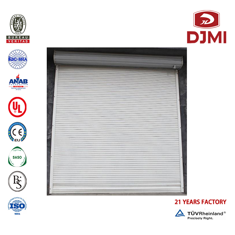 Multifunktsionaalne kõrge kvaliteet Shades Clear Vision Garage Door Professional Sliding Factory Garage Door with Galss New Disain High Quality Insulated Panel Doors Auto Garage Door