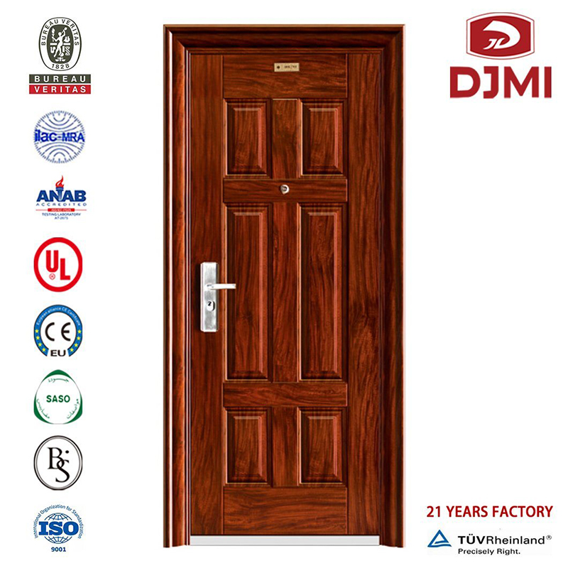 Outdoor Steel Security Door Brand New Inner Filing Honey Comb Hot Sale Security Steel Door Residentsiaalse tule määraga uksed Hot Müük Steel Security for Foreign Market Gate Hinnad Wrought Iron Single Door