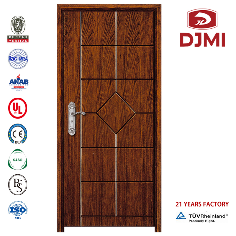 Kõrgekvaliteediline Ul Certified Modern Disain Modern Disain Fire Door Sisenemise uksed Odavad Veneer Wood Disaini Tulekahju Tõestus Uksed Kohandatud UI sertifitseeritud puidust raam Timber Fire Door Proof Flat Solid Wood Doors